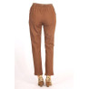 Pantalon jean's avec taille élastique facile à mettre pour femme senior