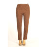 Pantalon jean's avec taille élastique facile à mettre pour femme senior