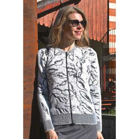 Veste pour femme - élégante - facile à enfiler - fermeture ZIP