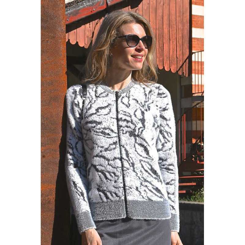 Veste pour femme - élégante - facile à enfiler - fermeture ZIP Veste pour femme - élégante - facile à enfiler - fermeture ZIP