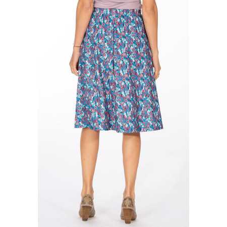 Jupe à fleurs, à motif - Confortable - Ceinture élastique - facile à enfiler
