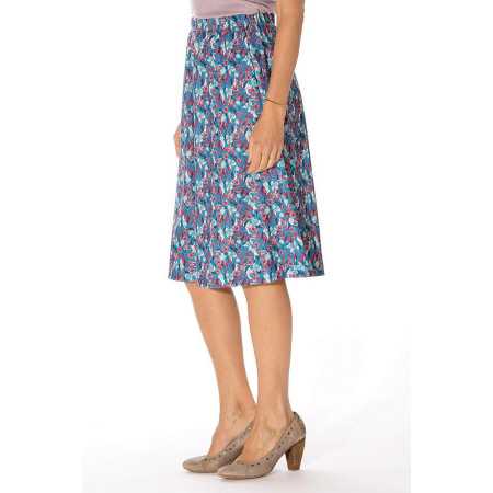 Jupe à fleurs, à motif - Confortable - Ceinture élastique - facile à enfiler