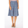 Jupe à fleurs, à motif - Confortable - Ceinture élastique - facile à enfiler
