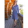 robe pour femme ouverture à l'avant 3 boutons