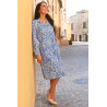 Robe ouverte devant - grandes tailles