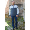 Pull avec zip facile à enfiler pour homme senior - pratique à mettre