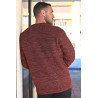 Pull en laine homme âgé fabriqué en France - 3 coloris au choix