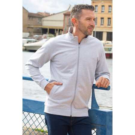 Veste avec Zip pour homme âgé - facile à enfiler