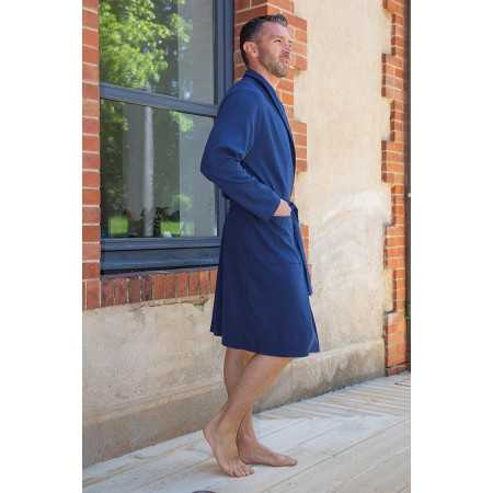 Peignoir éponge coton homme - Chaud et confortable