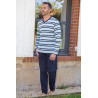 Pyjama jogging col en V T2 à 6