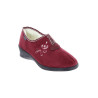 Chaussons chauds bordeaux P36 à 42