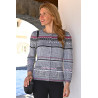 Cardigan ouvert à l'avant par boutons pour femme - facile à enfiler