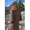 Pull fluide pour femme senior - Manches longues - facile à enfiler