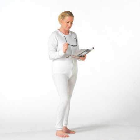 Grenouillère près du corps. Blanche