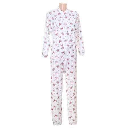 Grenouillère motif fleur nuit confort coton
