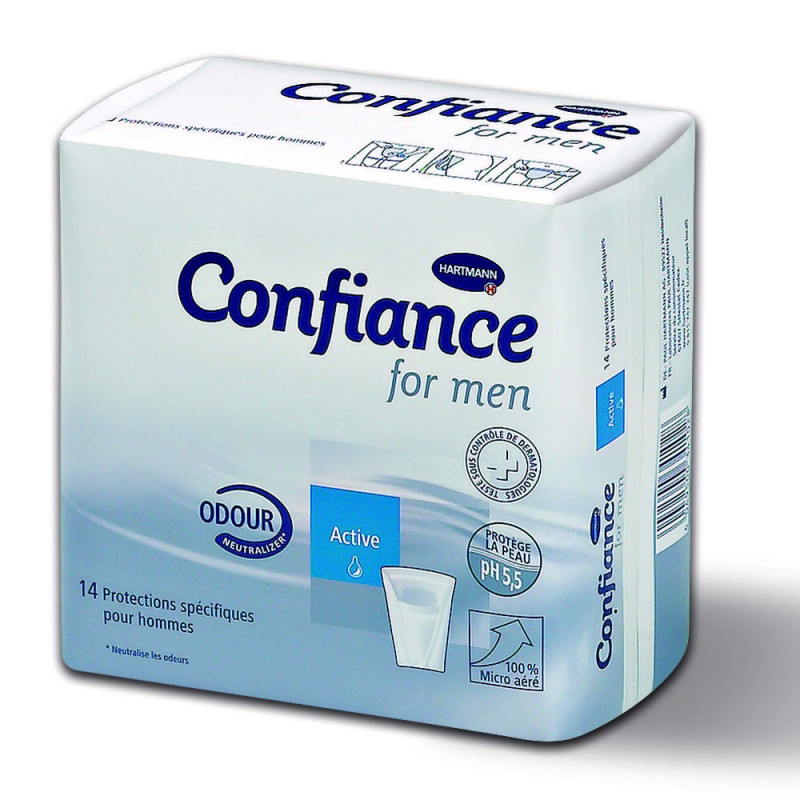 Protections Confiance homme Hartmann for men - Active Protections Confiance homme Hartmann for men - Active