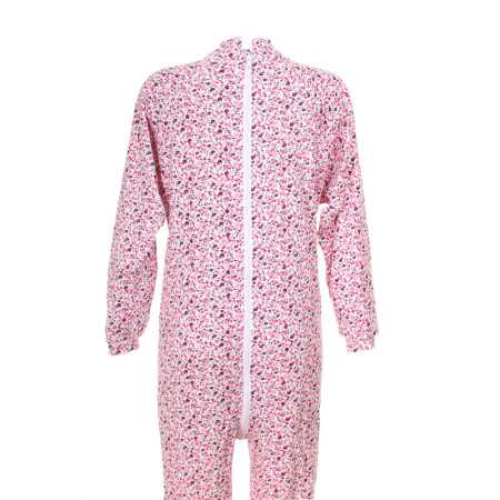 Grenouillere adulte femme confort pour la nuit - motif fleur liberty
