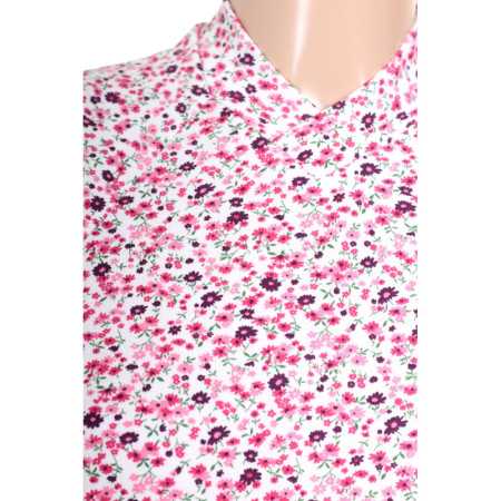 Grenouillere adulte femme confort pour la nuit - motif fleur liberty