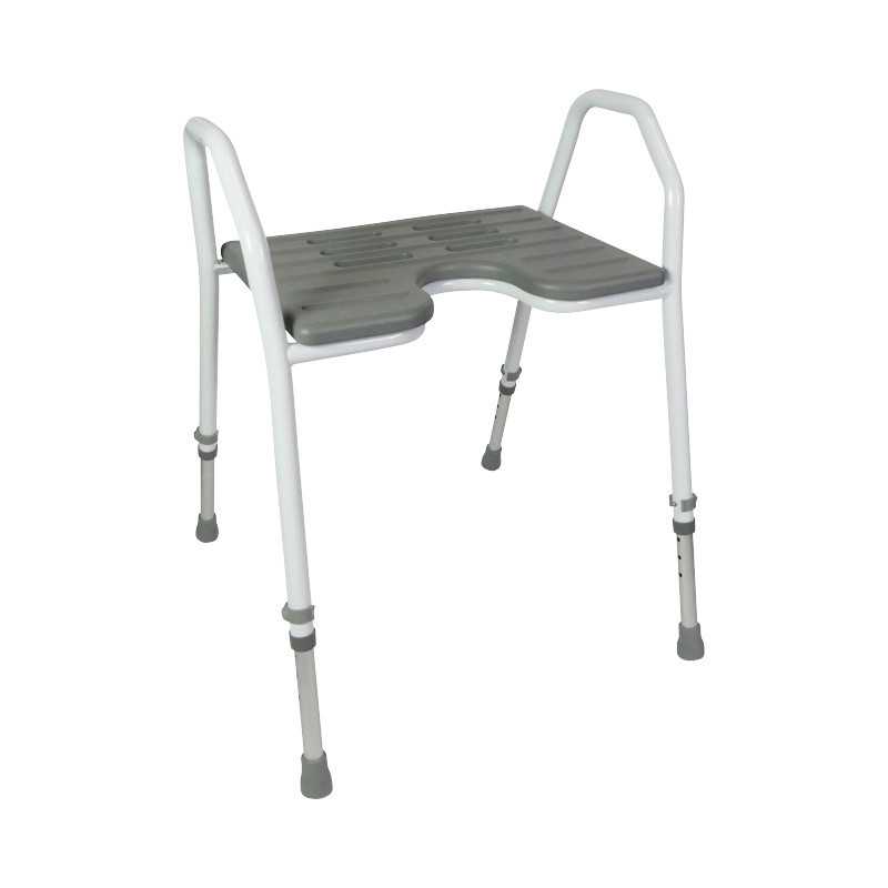 Tabouret de douche résistant et réglable – Assise confortable Tabouret de douche résistant et réglable – Assise confortable