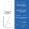 Lampe luminothérapie TL85 Beurer - Douche lumineuse