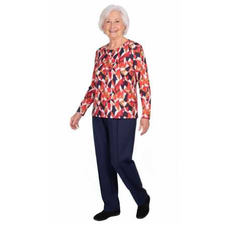 Grenouillère pour femme senior dépendante - fermeture dans le dos