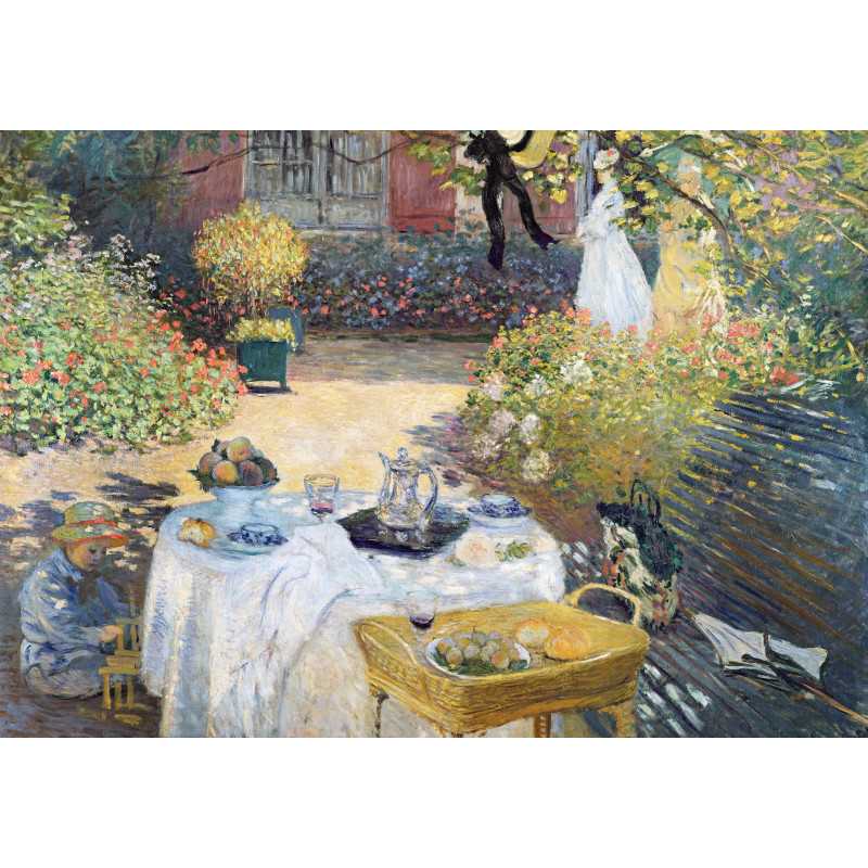 Puzzle bois 100 pièces seniors – Le Déjeuner de Claude Monet Puzzle bois 100 pièces seniors – Le Déjeuner de Claude Monet