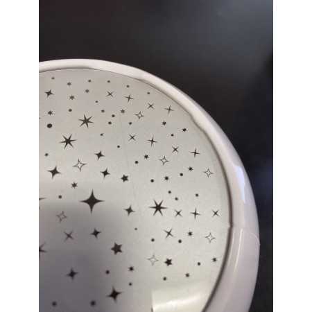 Réveil à projection étoiles au plafond et sons de la nature Lifemax - micro rayure