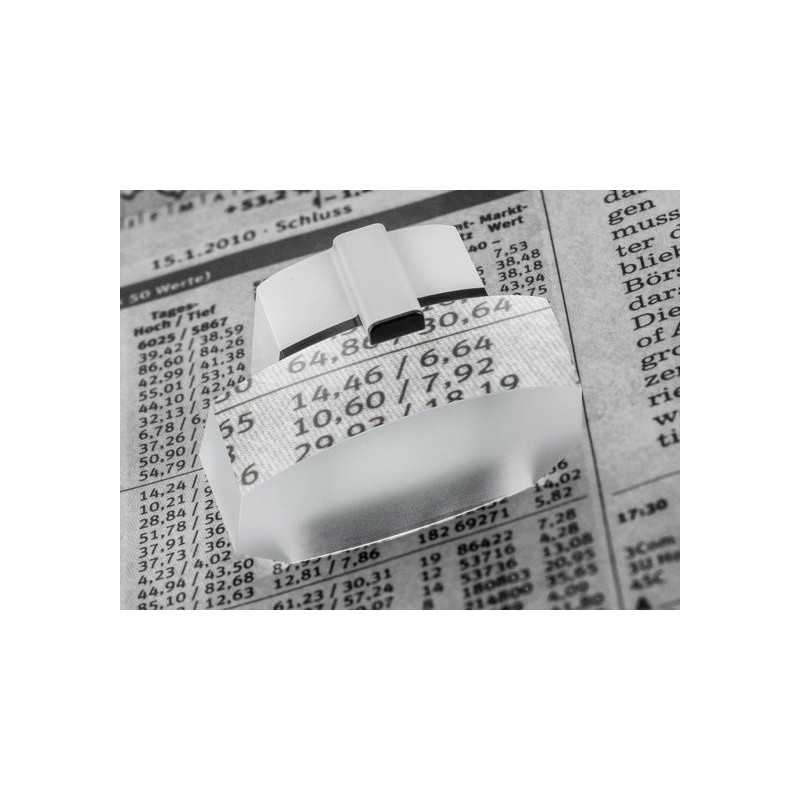 Loupe de lecture éclairante 3,6x – confortable pour seniors