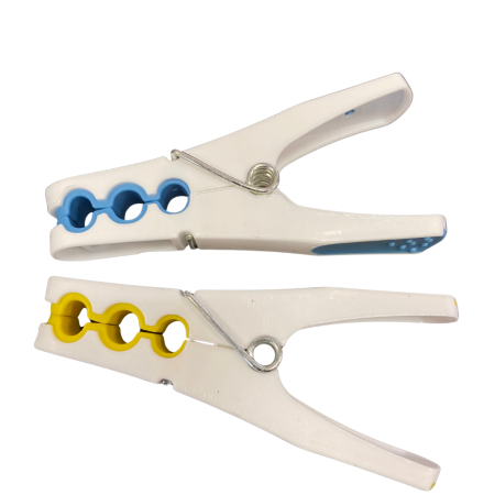 Pinces à linge ergonomiques antidérapantes – lot de 16 - pour senior