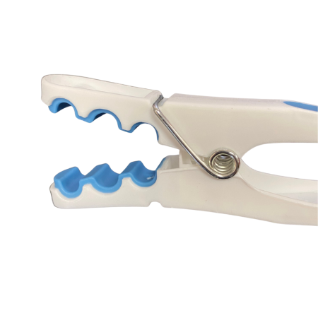 épingle à linge jumbo bleu ouverte