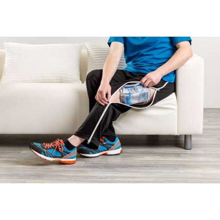 Pantalon médicalisé homme senior - ouvertures latérales en 4 sens