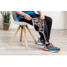 Pantalon femme senior médicalisé ouverture sur les côtés fermeture zip assise