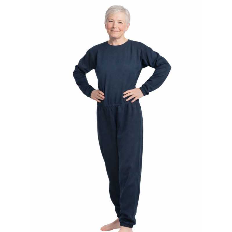 Grenouillère femme senior antidéchirement en jean's