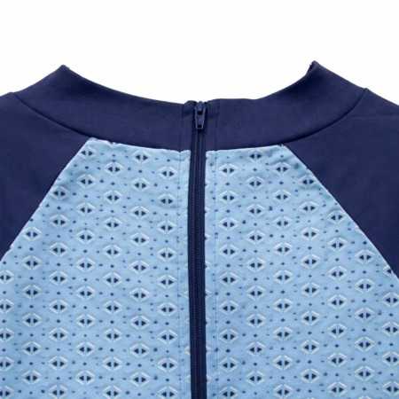 Grenouillère zip dans le dos pour homme senior dépendant - Ehpad