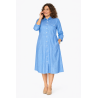 Robe médicalisée jean's  femme âgée dépendante - ouverte dans le dos
