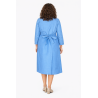 Robe médicalisée jean's  femme âgée dépendante - ouverte dans le dos