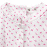 Chemise de nuit raison rose zoom col femme senior