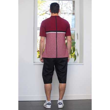 Grenouillère médicalisée homme - court - été - dos