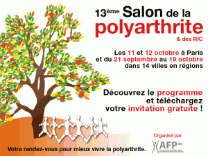 affiche du 13ème salon polyarthrite