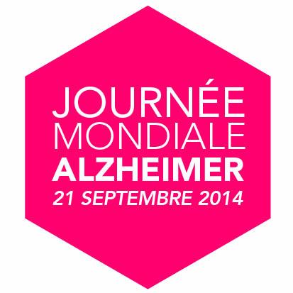 Logo journée mondiale Alzheimer 2014