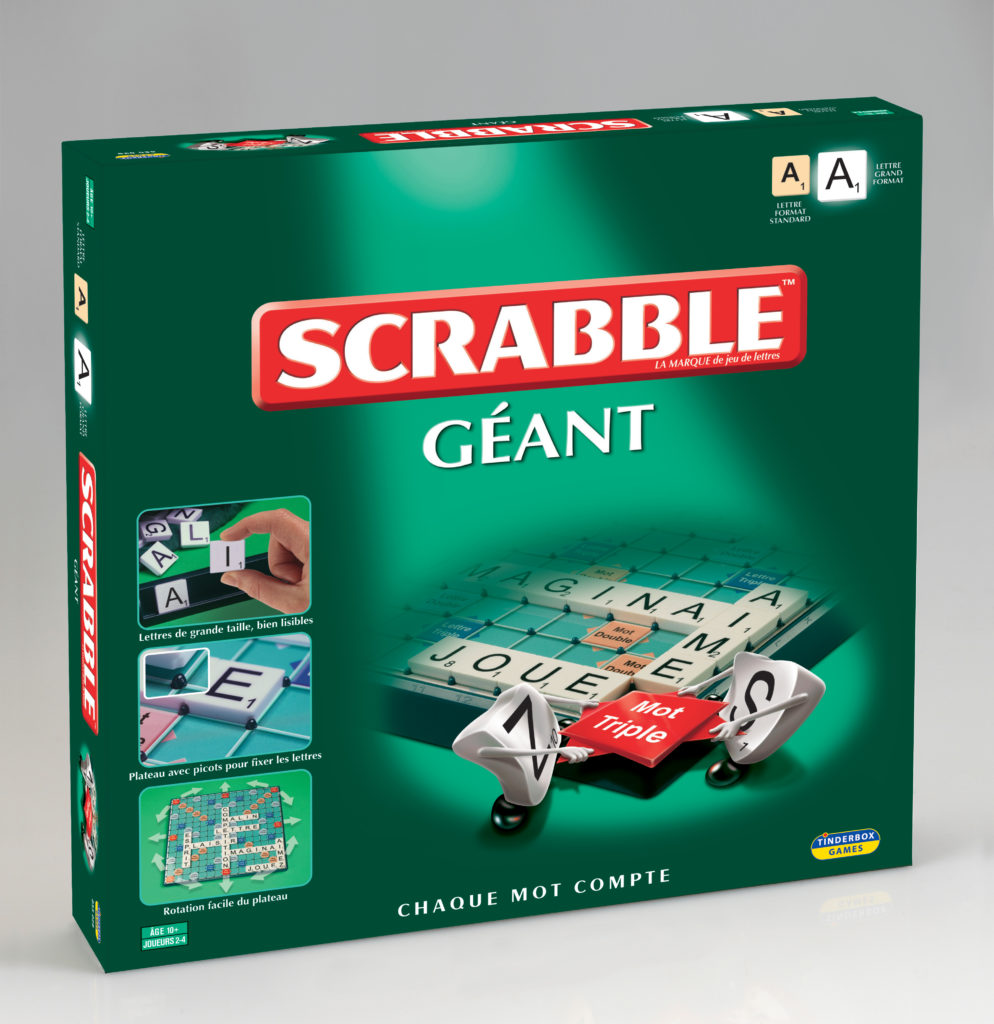 Scrabble géant pour senior