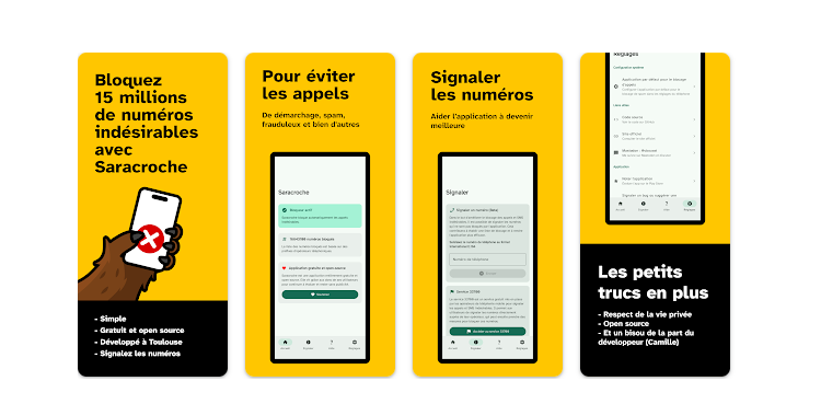 application saracroche