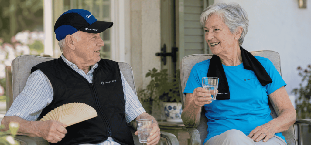 Vêtement rafraichissant senior